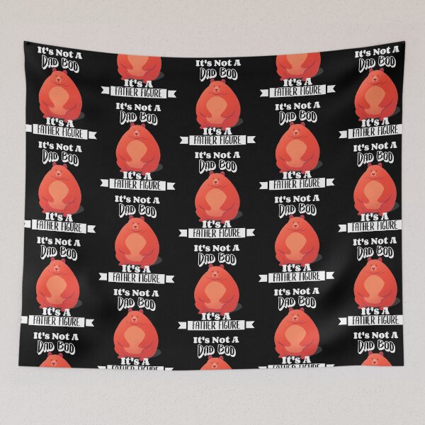 Item preview, It's Not A Dad Bod It's A Father Figure Papa Bear Dad Joke Father's Day designed and sold by LadySaltwater.