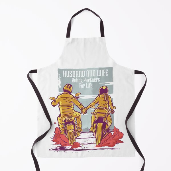Item preview, Husband and wife riding partners for life designed and sold by TamGustam.