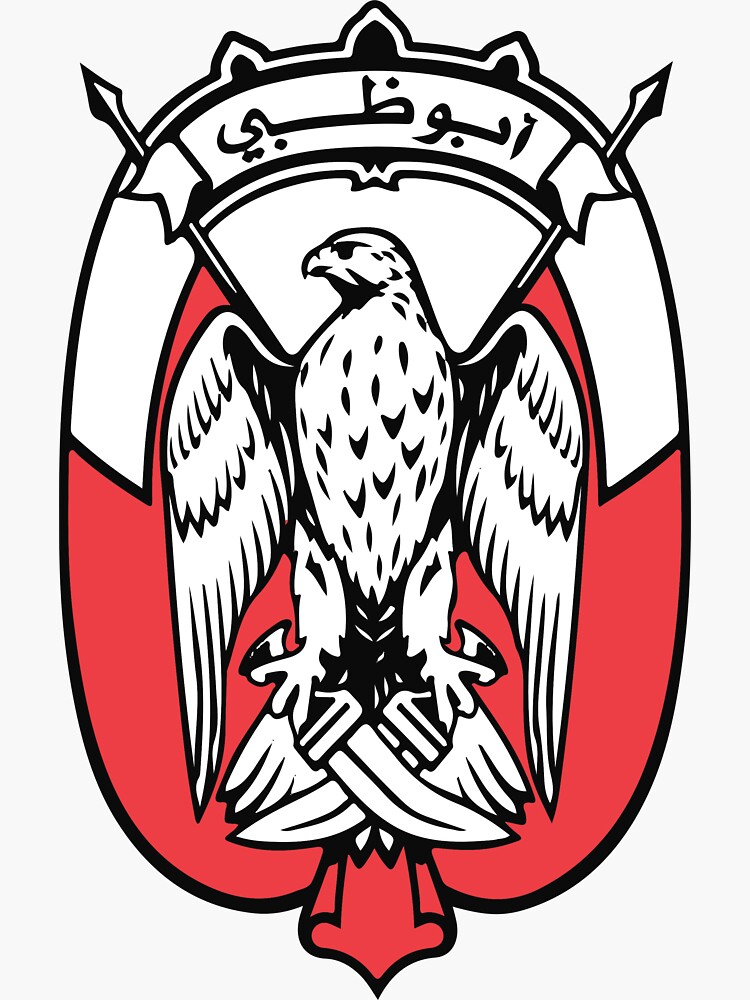 abu dhabi logo sticker by sladja94  redbubble abu dhabi logo sticker by sladja94  redbubble