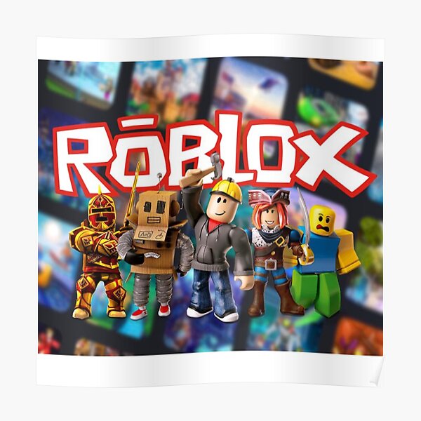 Roblox Funny Moments Posters Redbubble - thinknoodles roblox jailbreak live