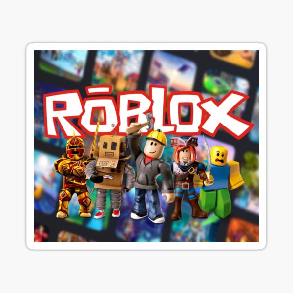 Roblox Funny Moments Stickers Redbubble - unspeakableplays roblox mad city