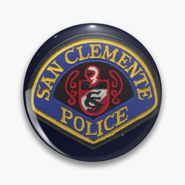 Item preview, San Clemente Police designed and sold by Lawrence Baird.