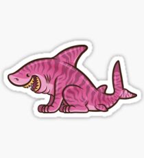Cheshire Shark Sticker