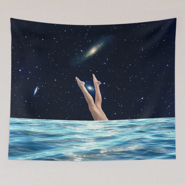 Item preview, Swimming in  space  designed and sold by Yasmine khalifa.