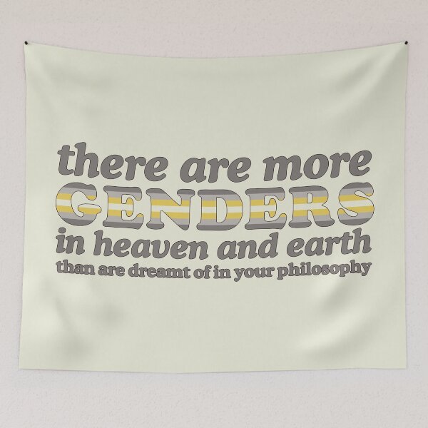 Item preview, There are more genders - Demigender designed and sold by actionpotential.