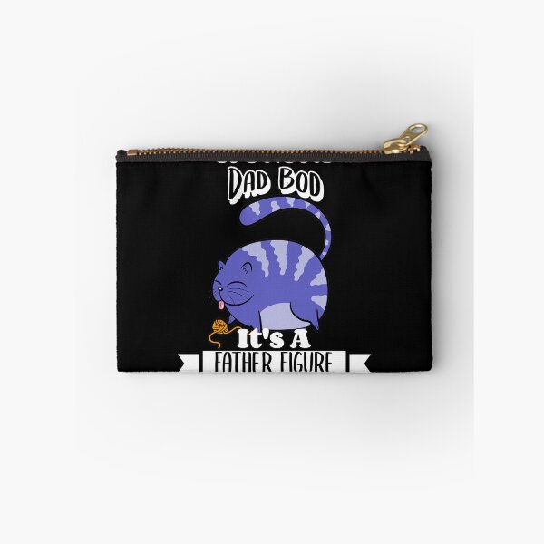 Item preview, It's Not A Dad Bod It's A Father Figure Kitty Cat Dad Joke Father's Day designed and sold by LadySaltwater.