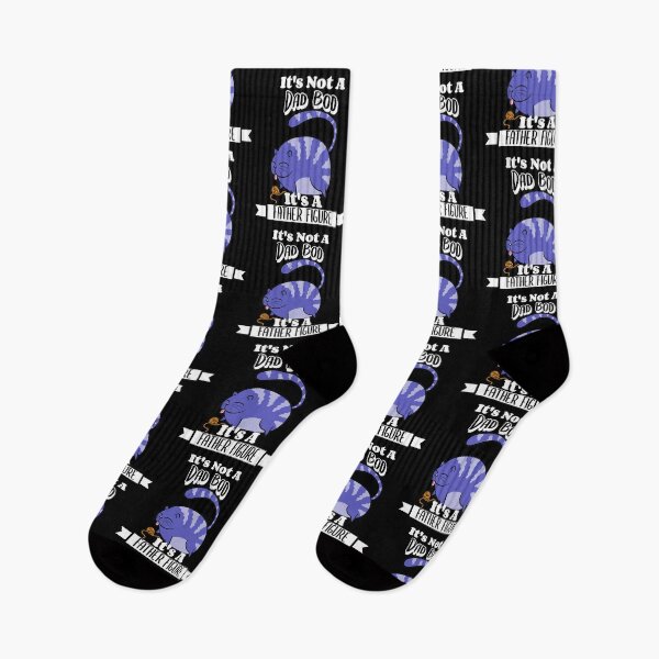 Item preview, It's Not A Dad Bod It's A Father Figure Kitty Cat Dad Joke Father's Day designed and sold by LadySaltwater.