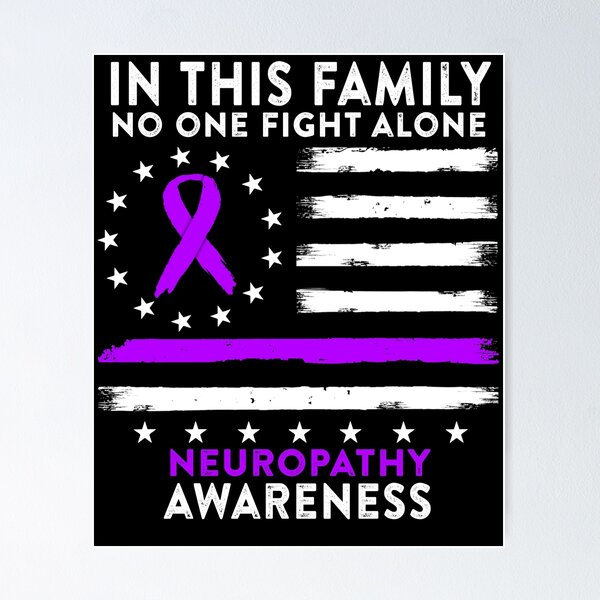 Item preview, In This Family No One Fights Neuropathy Alone American Betsy Ross Flag designed and sold by deputylove.