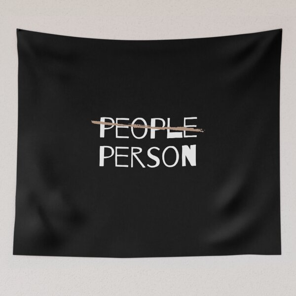 Item preview, (Not A) People Person designed and sold by LoudLizzy.