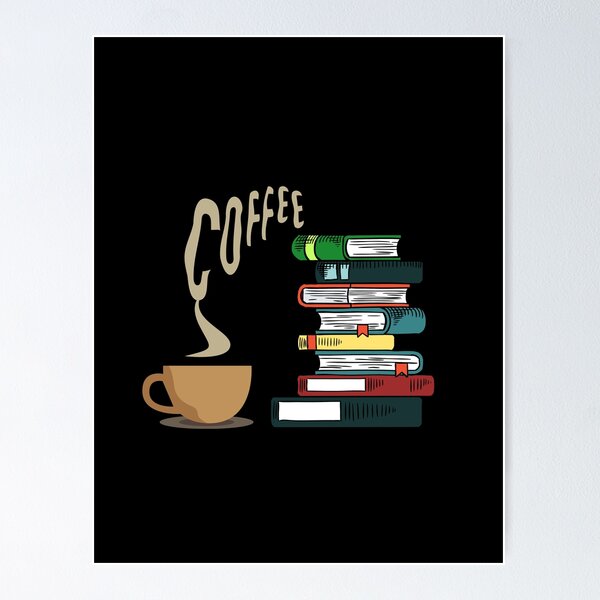 Item preview, Coffee And Book charging,Coffee Lovers, books Lover designed and sold by RanirO.