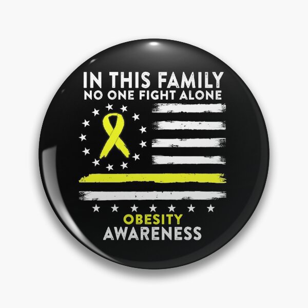 Item preview, In This Family No One Fights Obesity Alone American Betsy Ross Flag designed and sold by deputylove.