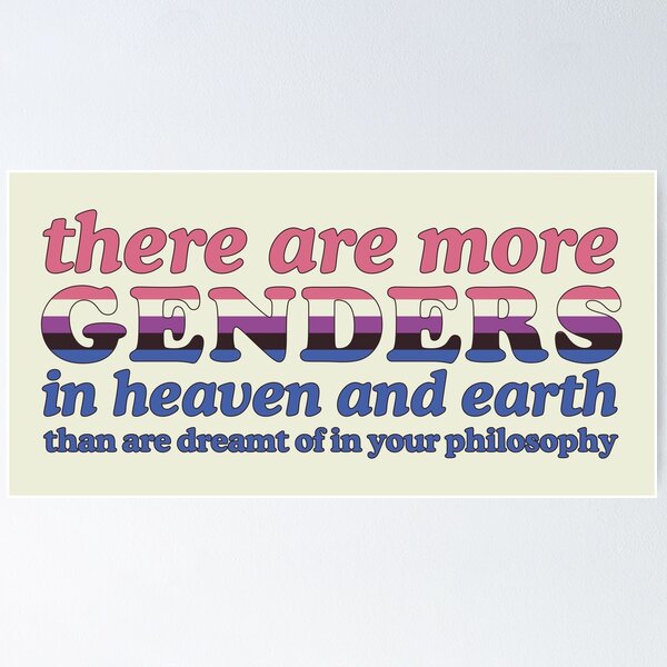 Item preview, There are more genders - Genderfluid designed and sold by actionpotential.
