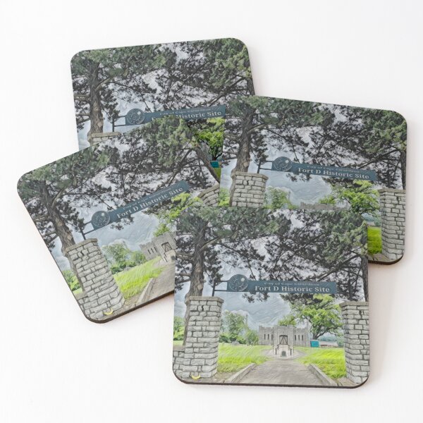 Item preview, Fort D Historic Site  designed and sold by Madelyn Paige.