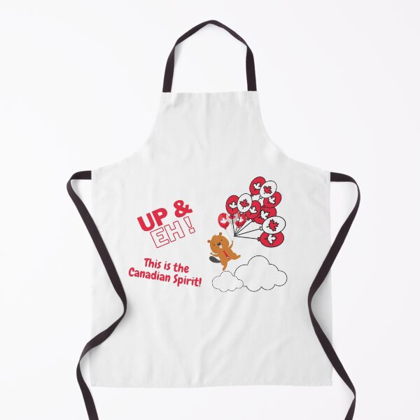 Item preview, Canadian Up and Eh - Canadian Spirit - beaver and balloons designed and sold by missionbear.