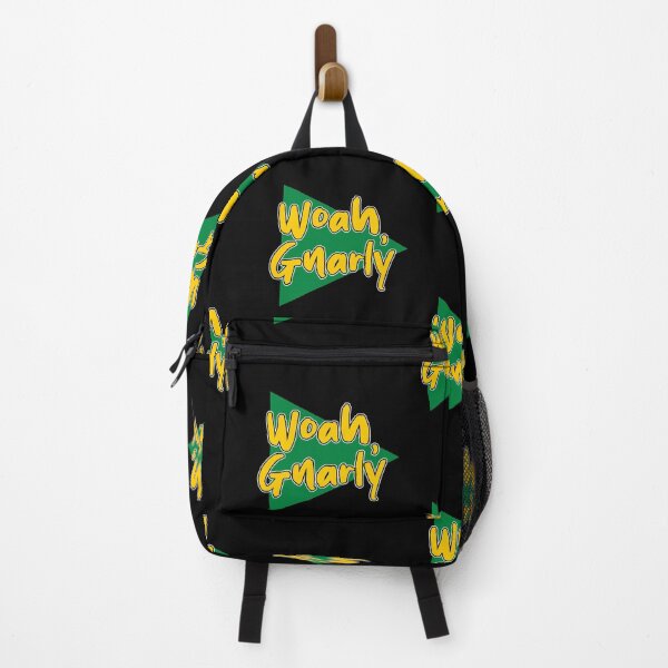 Item preview, Woah gnarly skateboarding skater skating shredding logo designed and sold by Captain-Jackson.
