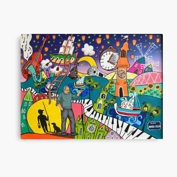 Item preview, Djordje Balasevic ,,Noc kad sam preplivao Dunav" designed and sold by nikol-artmne.