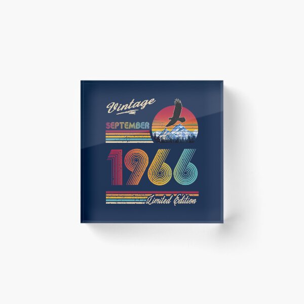 Item preview, Vintage September 1966 Birthday designed and sold by GreenSplash.