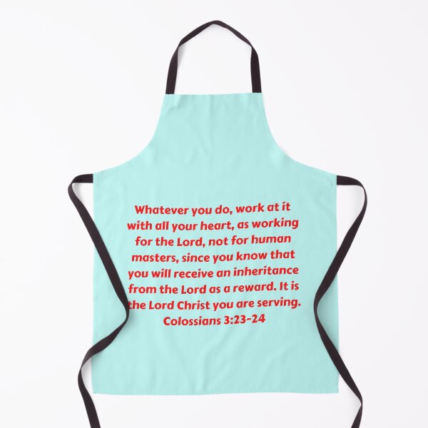 Item preview, Bible Verse Colossians 3:23-24 designed and sold by Prayingwarrior.