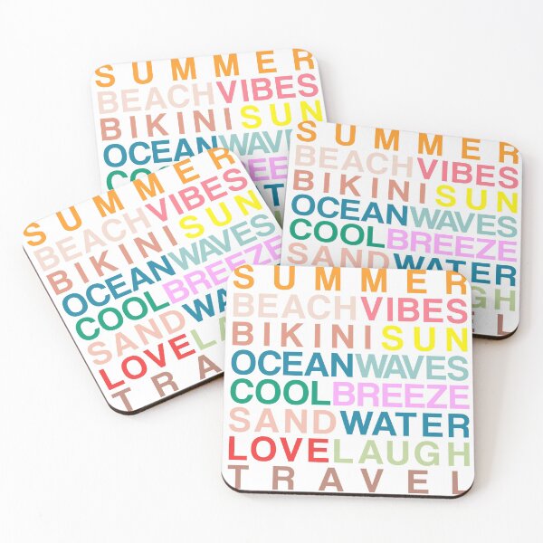Item preview, Colorful Summer Time Beach Vibes  designed and sold by LeGND.