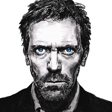 Hugh Laurie Drawing by Viktoriia Malaniuk | Saatchi Art