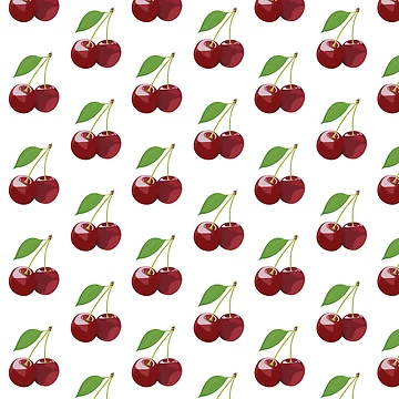 Artwork thumbnail, Cherry Pattern by JillianFSDesign