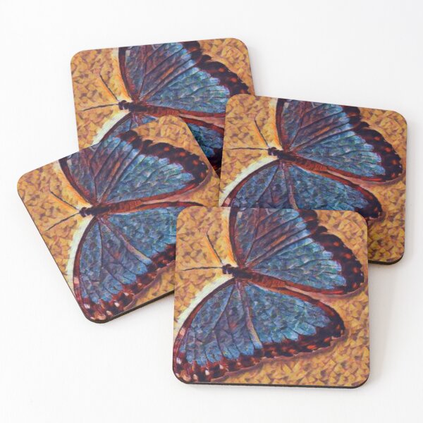 Item preview, A Little Blue Butterfly designed and sold by Zoo-Moo.