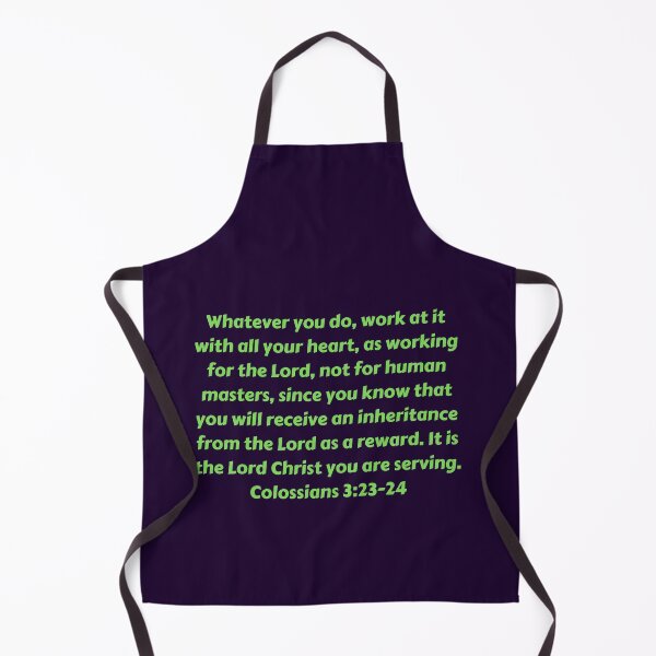 Item preview, Bible Verse Colossians 3:23-24 designed and sold by Prayingwarrior.
