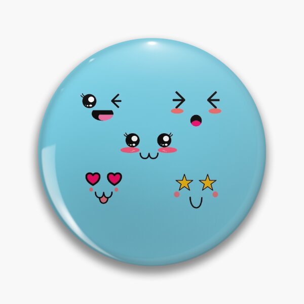 Item preview, Japanese Kawaii Cute Smiley Face -  Sticker Pack Option designed and sold by CreativeArts Studio.