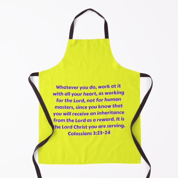 Item preview, Bible Verse Colossians 3:23-24 designed and sold by Prayingwarrior.