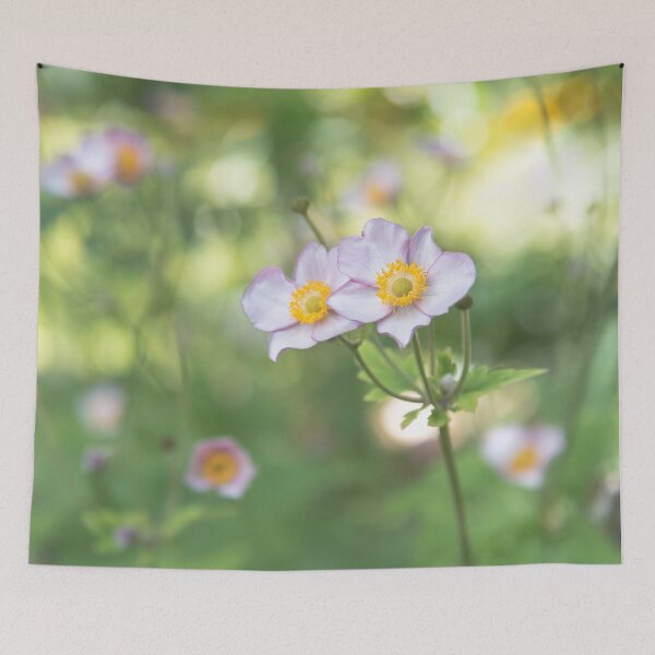 Item preview, Pastel Pink Anemone Flowers and Happy Sunshine designed and sold by Amy Mitchell.