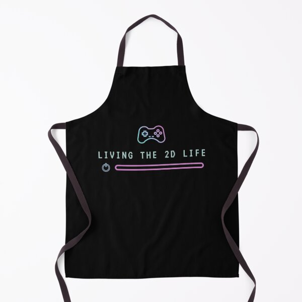 Item preview, Living The 2D Life - Funny Gamer T-shirt designed and sold by ZachTheDesigner.