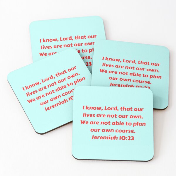 Artikelvorschau, Bible Verse Jeremiah 10:23 entworfen und verkauft von Prayingwarrior.