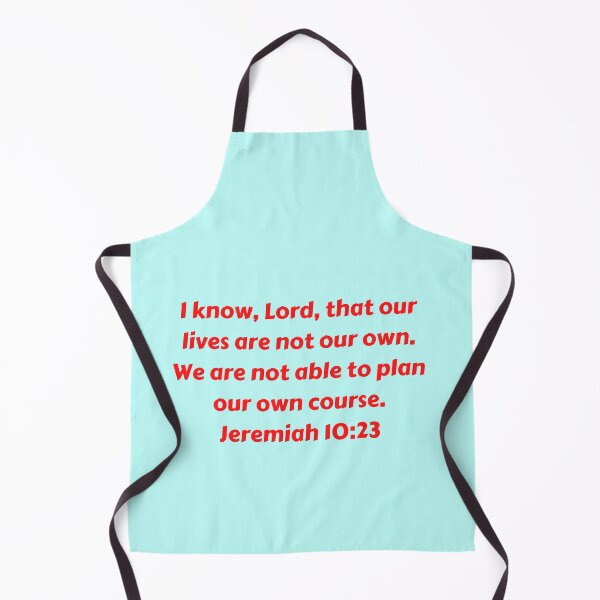 Artikelvorschau, Bible Verse Jeremiah 10:23 entworfen und verkauft von Prayingwarrior.