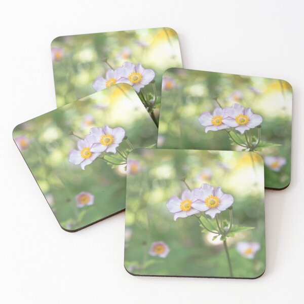 Item preview, Pastel Pink Anemone Flowers and Happy Sunshine designed and sold by Amy Mitchell.