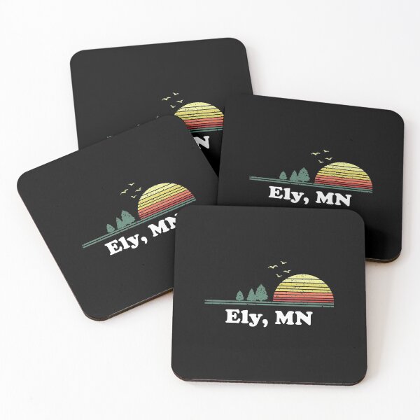 Item preview, Vintage Ely Minnesota Home Souvenir Print designed and sold by zubakbrita.