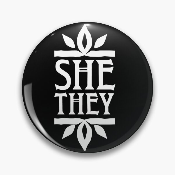 Item preview, Witchy Gothic She They Pronoun designed and sold by AliceQuinn.