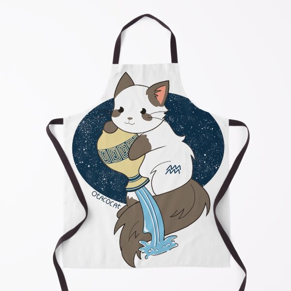 Item preview, Zodiac Kitties Aquarius designed and sold by Otacocat.