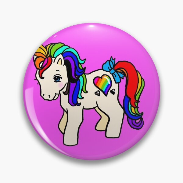 Item preview, Vintage-Inspired My Little Pony Prideheart designed and sold by dangerglitter.