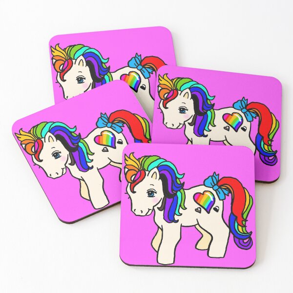 Item preview, Vintage-Inspired My Little Pony Prideheart designed and sold by dangerglitter.