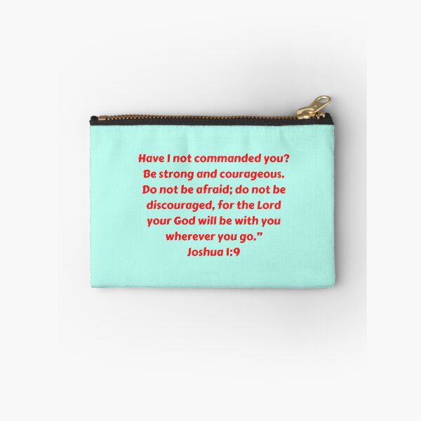 Item preview, Bible Verse Joshua 1:9 designed and sold by Prayingwarrior.