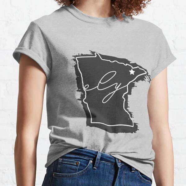 Item preview, Ely Minnesota State - Painted Map designed and sold by SaltyLoon.
