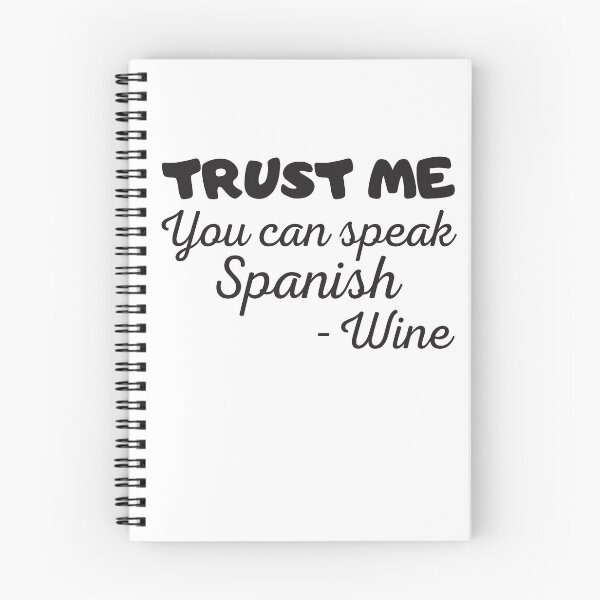 Item preview, Trust me you can speak spanish, wine designed and sold by Smileycreation.