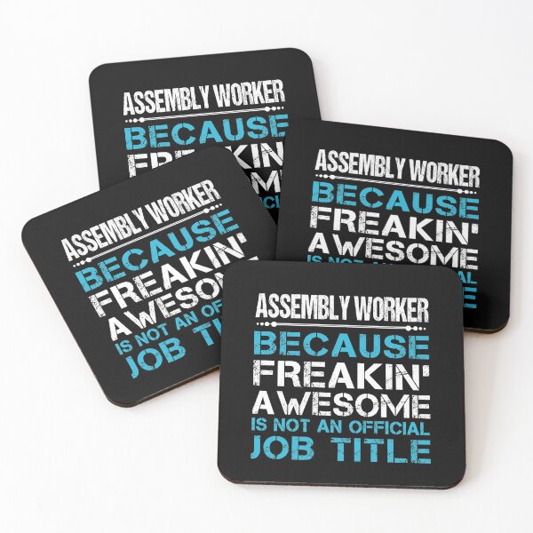 Item preview, Assembly Worker T Shirt - Freaking Awesome Gift Item Tee designed and sold by ccolaberni.