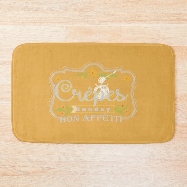 Item preview, Crêpes Sunday Bon Appétit - Happy Honey Mustard Yellow Creamy Color Restaurant Blackboard - French Pancake Day La Chandeleur designed and sold by sthNnth.