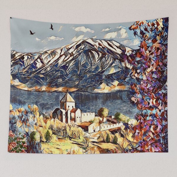 Item preview,  Ancient Armenian Akdamar Church designed and sold by doniainart.