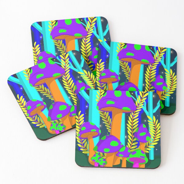 Item preview, Magical Mushroom Forest designed and sold by Hooked on Brooke.