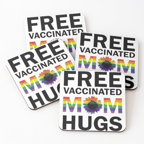 Item preview,  Gay Pride Free Vaccinated Mom Hugs Sunflower LGBT 2021 designed and sold by anthonybarr1205.
