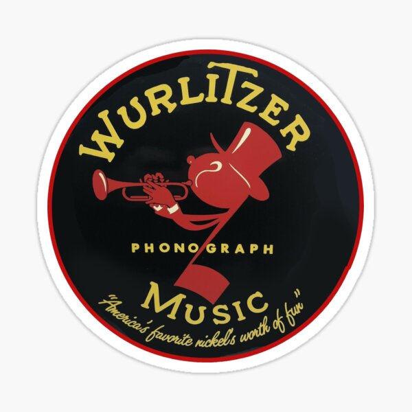 Item preview, Vintage Wurlitzer Phonograph Music designed and sold by QuayTradingCo.