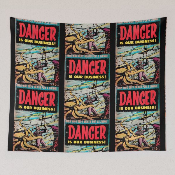 Item preview, Danger is Our Business 01 Cover Art designed and sold by Mount-Molehill.