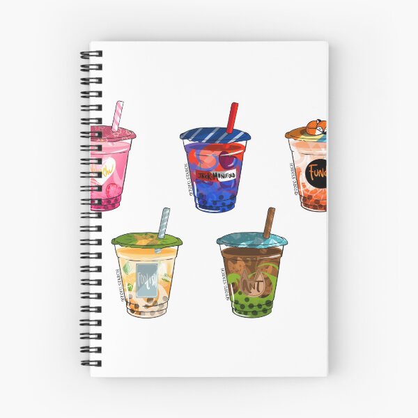 Item preview, DreamSmp Members Bubble Tea Mini Collection   designed and sold by TofuStarch.